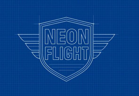 NeonFlightBlueprintLogo